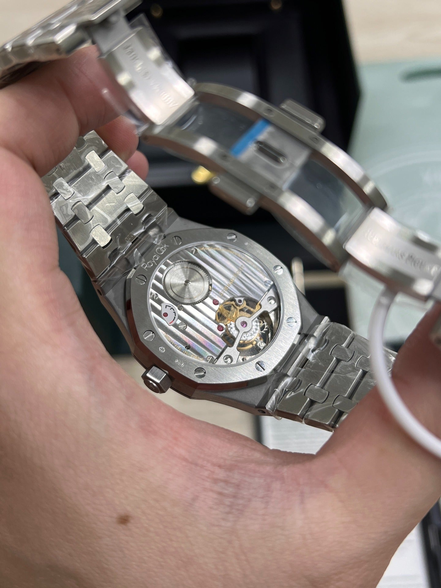 Audemars Piguet Royal Oak Tourbillon 26516PT Tourbillon Platinum Smoke Grey Dial 41 mm