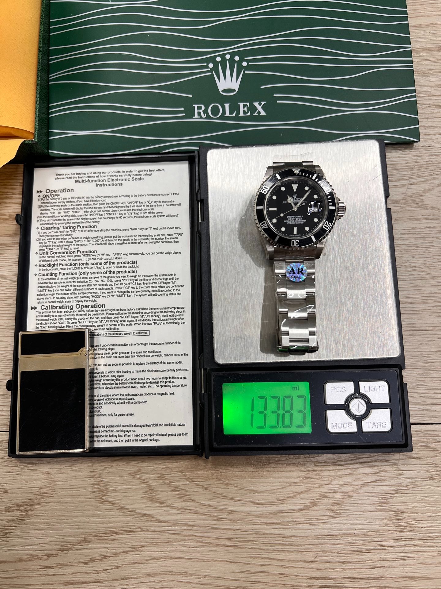 Rolex Submariner Date 16610 “Old School Ghost” – Automático, Año 2005