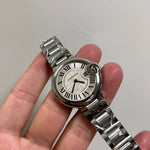 Cartier Ballon Bleu 33mm W6920071 Automático Acero Bueno