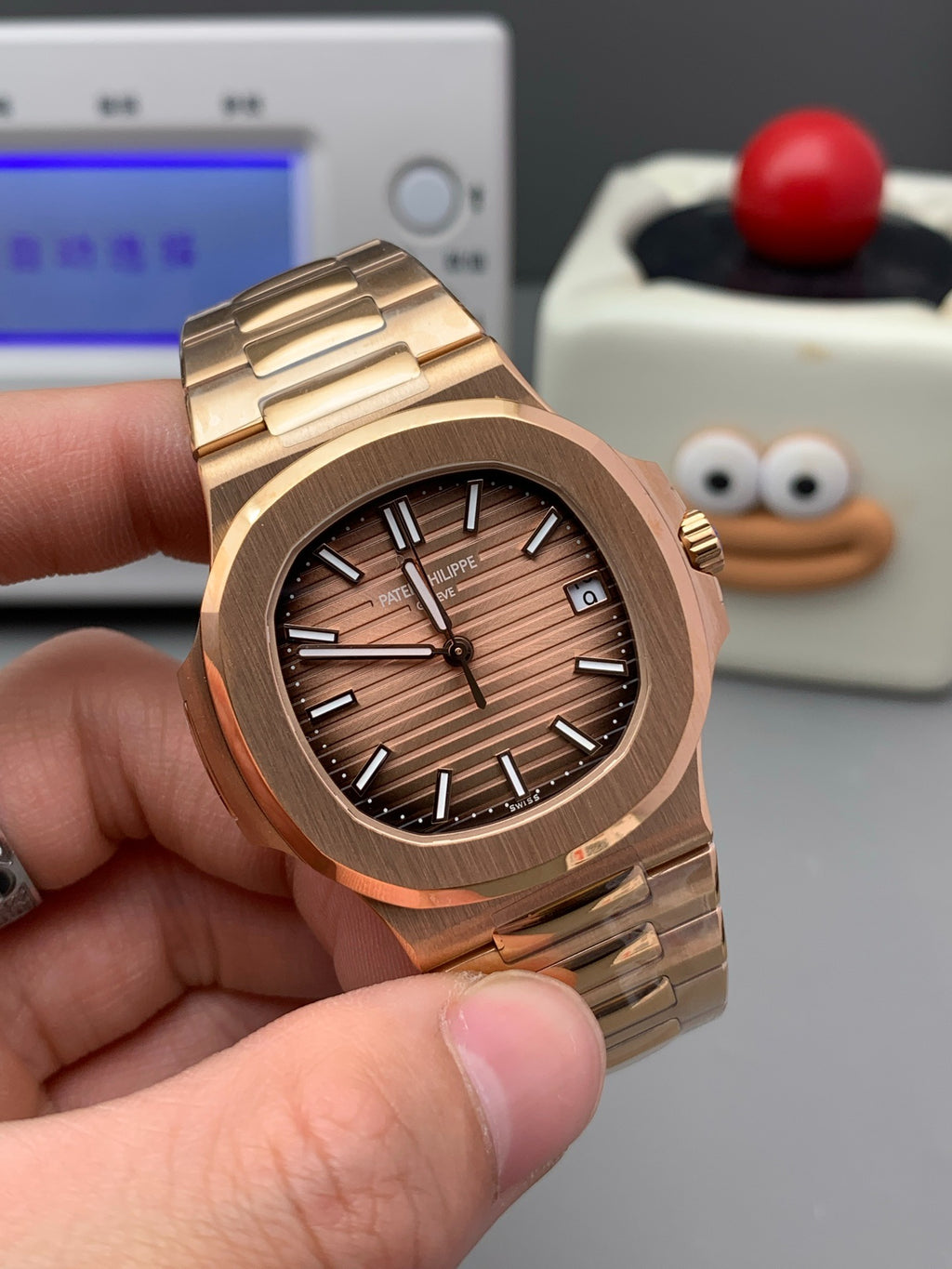 Patek Philippe Nautilus 5711/1R — Rose Gold Brown Dial