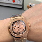 Patek Philippe Nautilus 5711/1R — Rose Gold Brown Dial