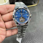 Vacheron Constantin Overseas Tourbillon Blue Dial