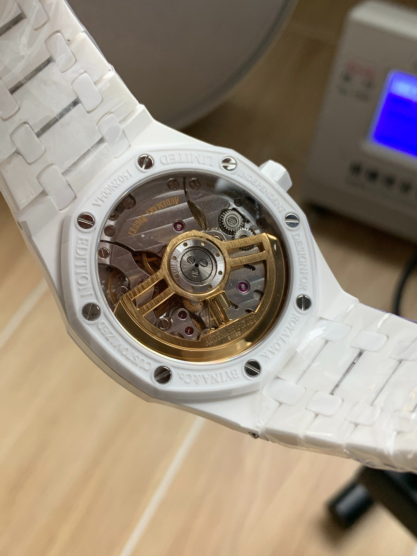 Audemars Piguet Royal Oak Automático Cerámica Modelo 2025 | Cerámica Blanca