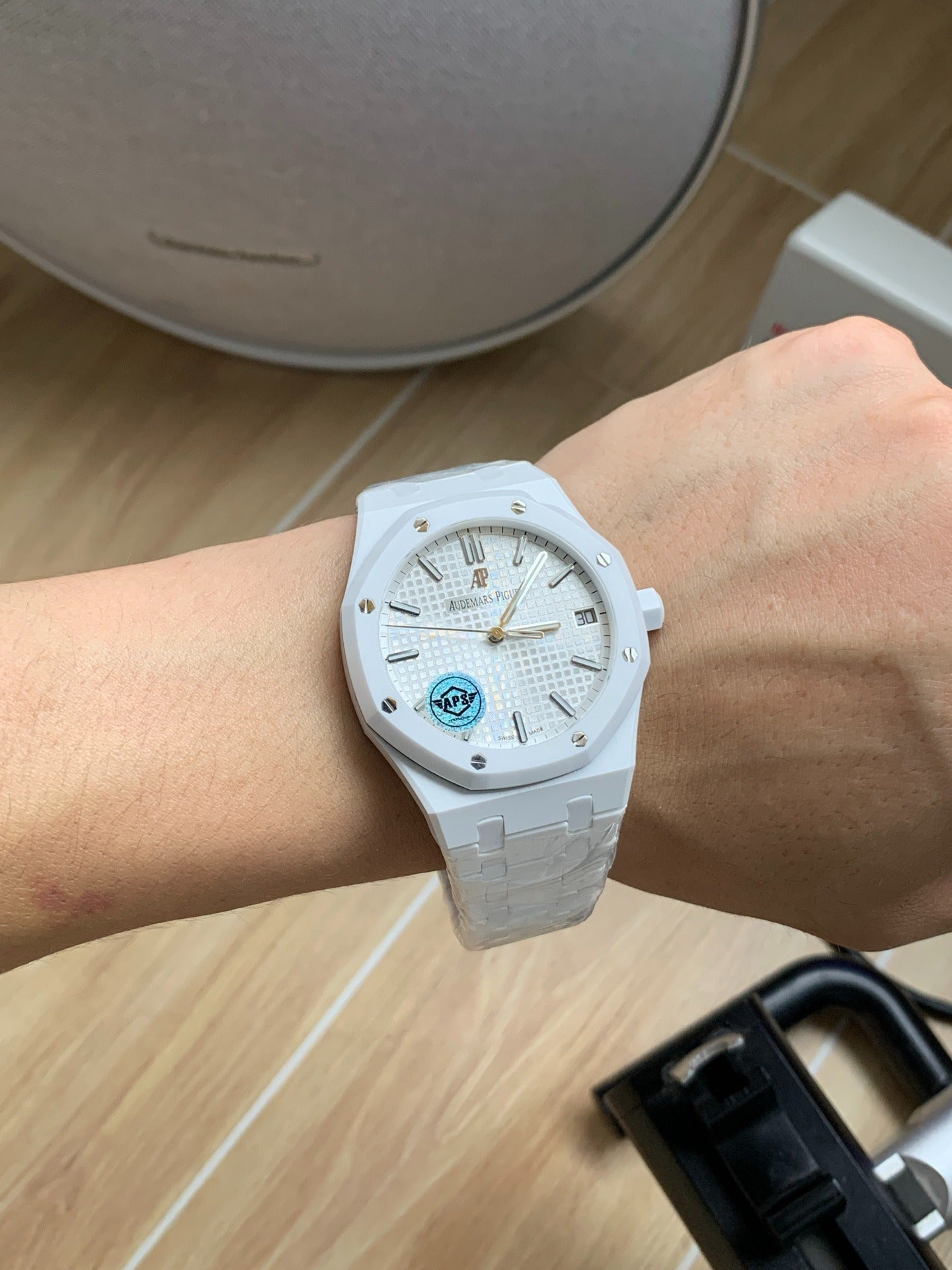 Audemars Piguet Royal Oak Automático Cerámica Modelo 2025 | Cerámica Blanca