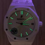 Audemars Piguet Royal Oak Automático Cerámica Modelo 2025 | Cerámica Blanca