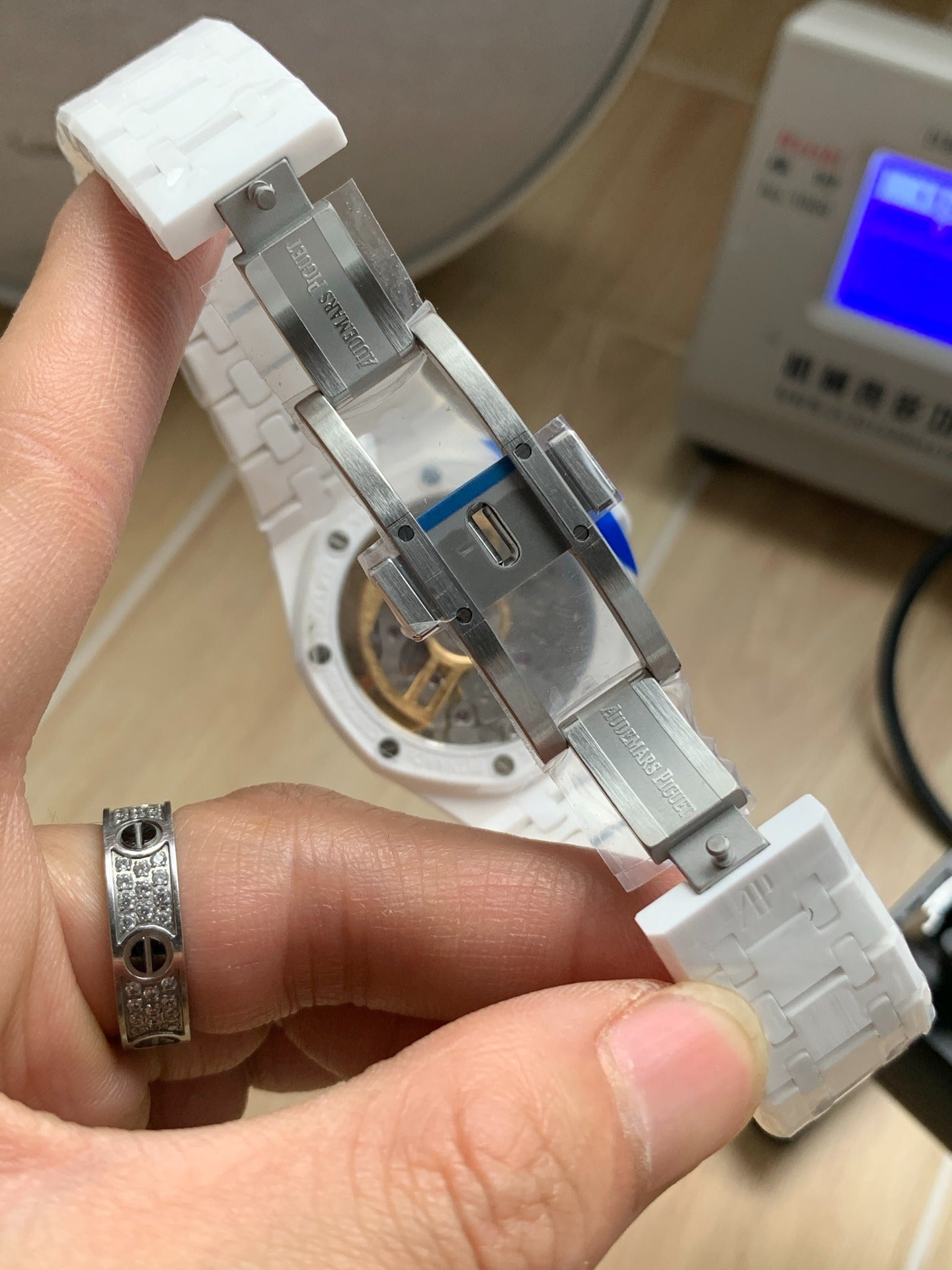 Audemars Piguet Royal Oak Automático Cerámica Modelo 2025 | Cerámica Blanca