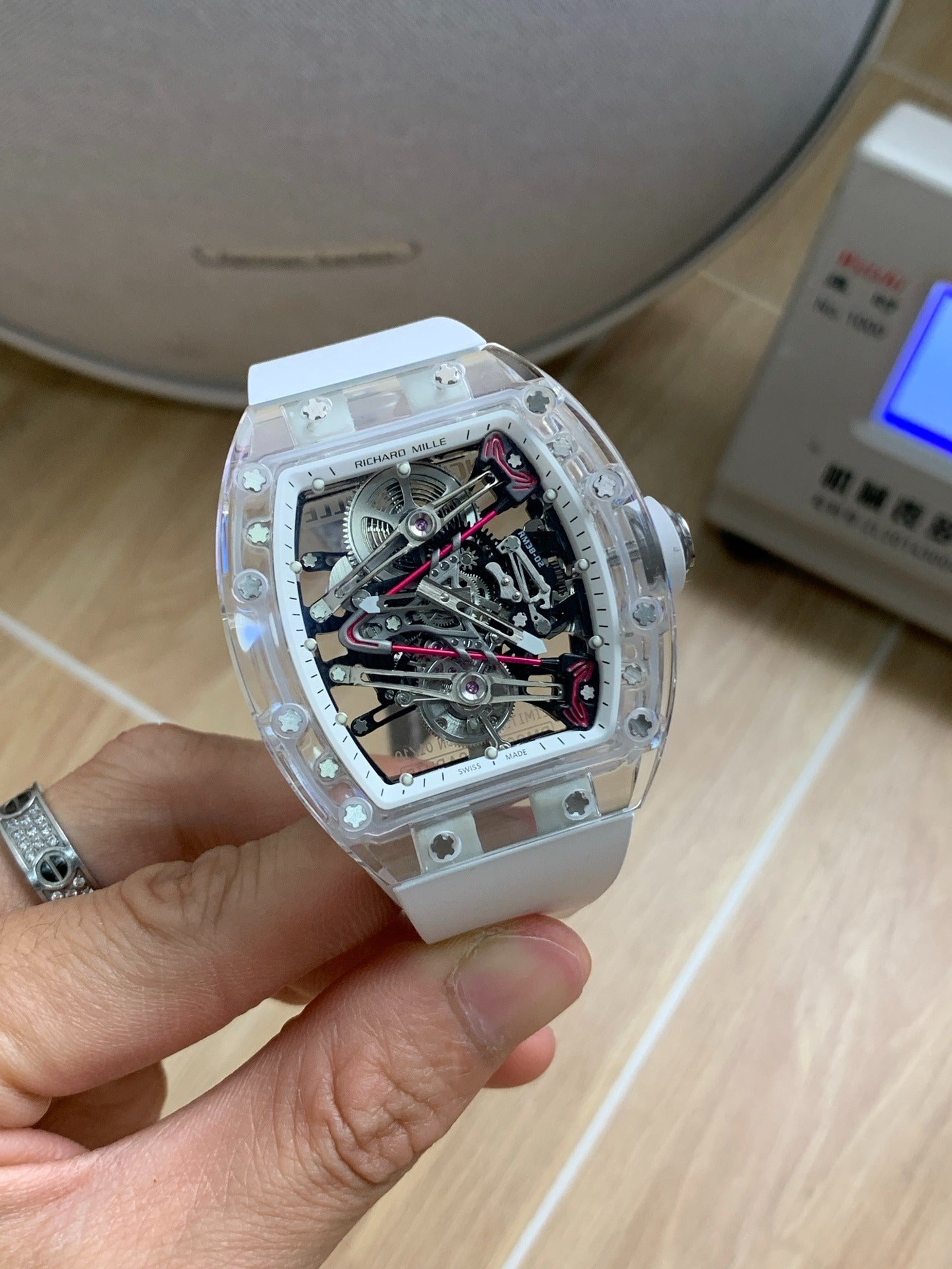 Richard Mille RM 38-02 Tourbillon Crystal White