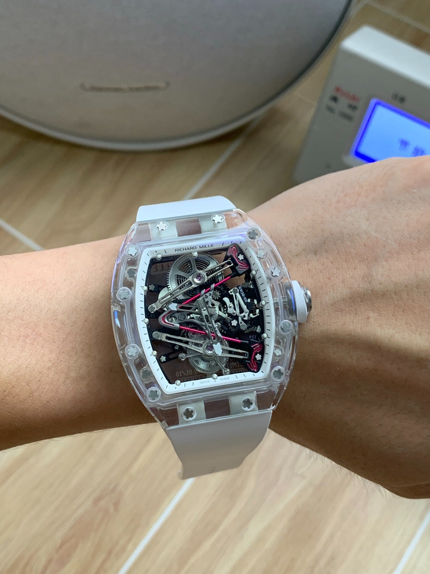 Richard Mille RM 38-02 Tourbillon Crystal White