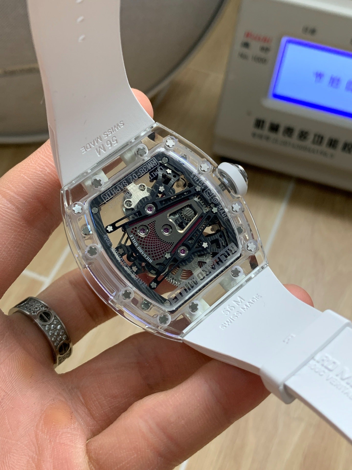 Richard Mille RM 38-02 Tourbillon Crystal White