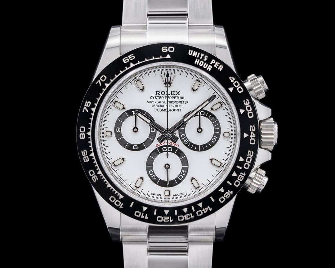 Daytona "Panda" Oystersteel – White Dial Oyster