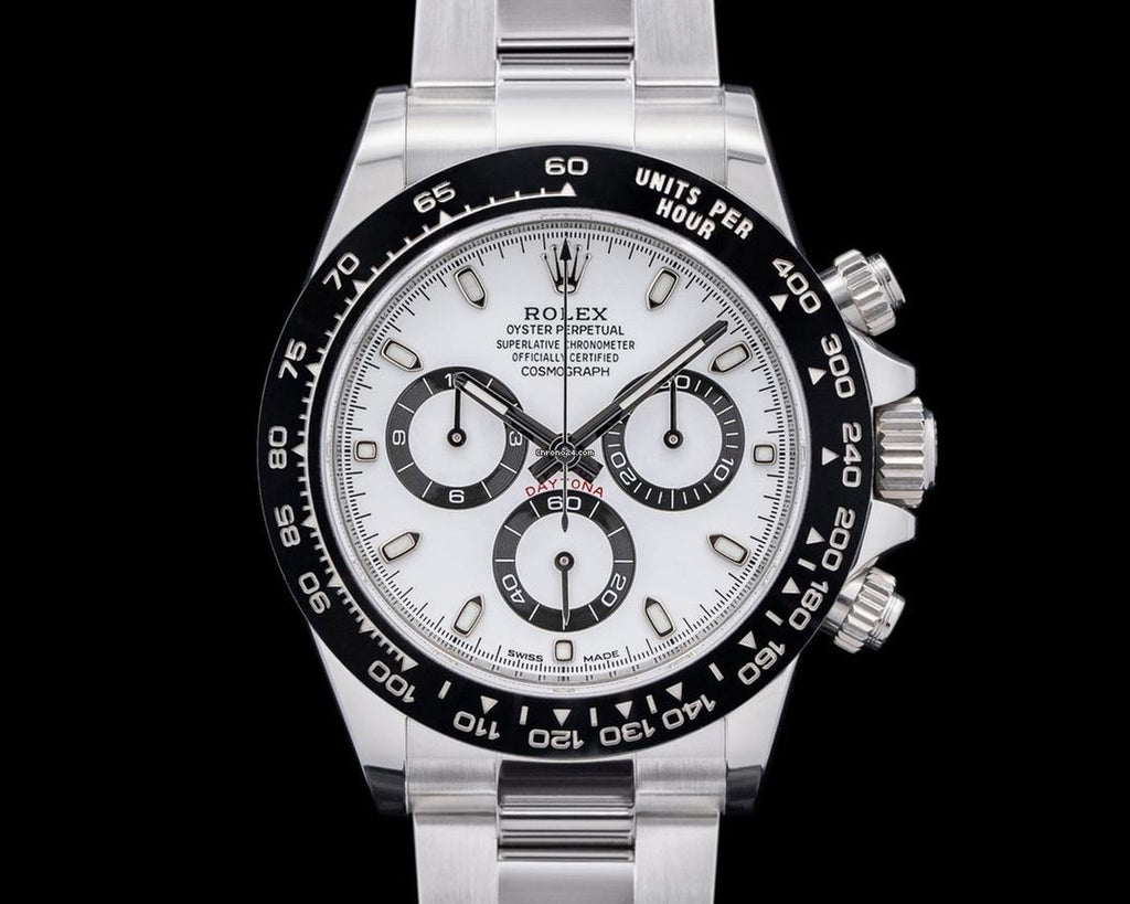 Daytona "Panda" Oystersteel – White Dial Oyster