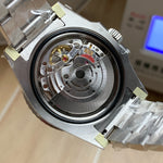 Rolex Submariner Azul Hombre, 40mm Plateado con Caja