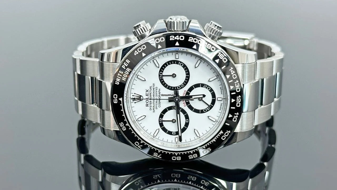 Daytona "Panda" Oystersteel – White Dial Oyster