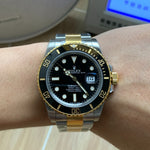 Rolex TOP Submariner Keramik Cermaic 18K Black Schwarz