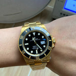 Rolex Submariner Date 40 116618LN Black Ceramic Bezel Black