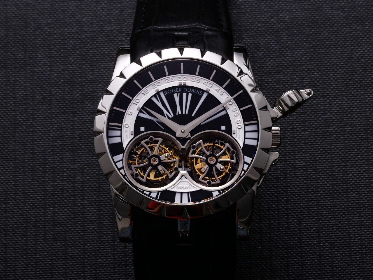 : Roger Dubuis Excalibur Reloj automático con tourbillon