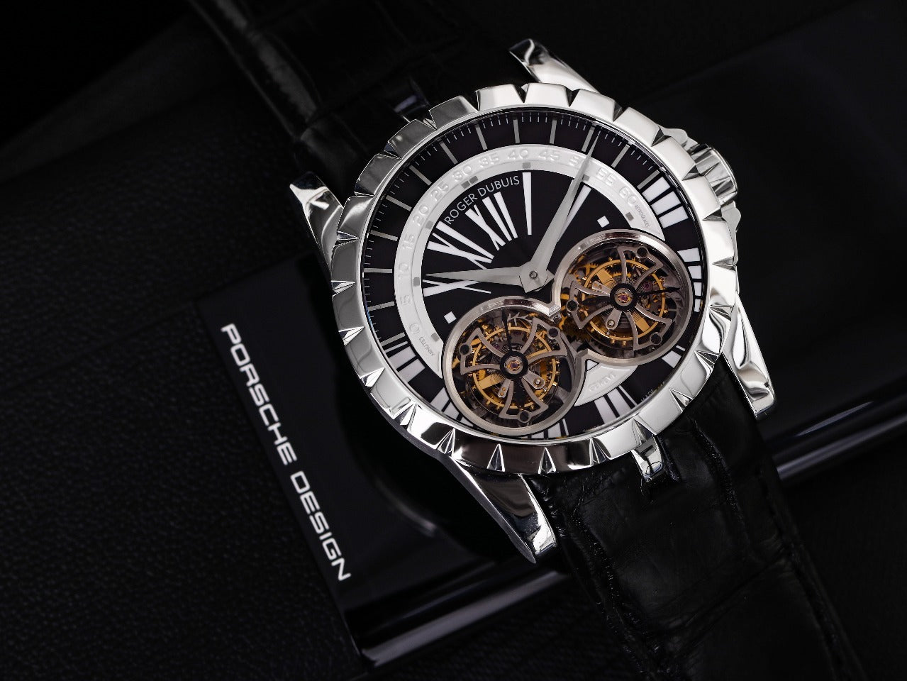 : Roger Dubuis Excalibur Reloj automático con tourbillon