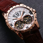 Roger Dubuis Excalibur Reloj automático con tourbillon volante en oro